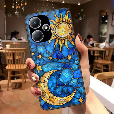 Infinix Hot 30 Play Cover - Celestial Starry Universe Series - HQ Premium Shine Durable Shatterproof Case
