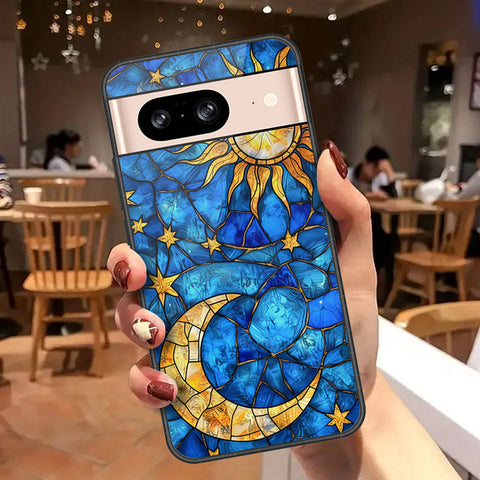 Google Pixel 8 Cover - Celestial Starry Universe Series - HQ Premium Shine Durable Shatterproof Case