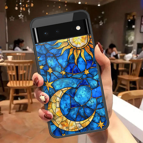 Google Pixel 6 Cover - Celestial Starry Universe Series - HQ Premium Shine Durable Shatterproof Case