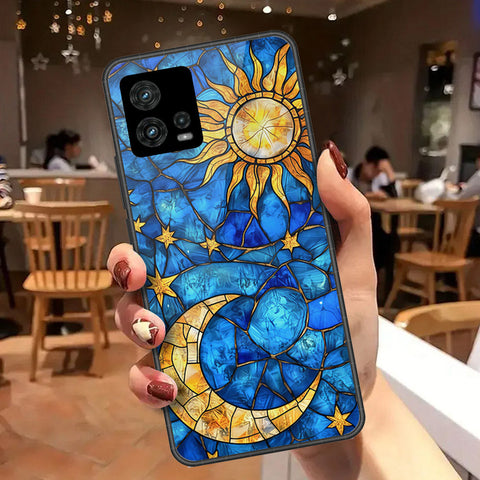 Motorola Moto G72 Cover - Celestial Starry Universe Series - HQ Premium Shine Durable Shatterproof Case
