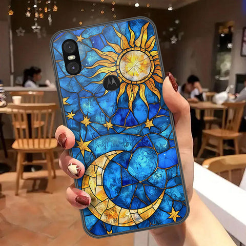 Motorola P30 Play Cover - Celestial Starry Universe Series - HQ Premium Shine Durable Shatterproof Case
