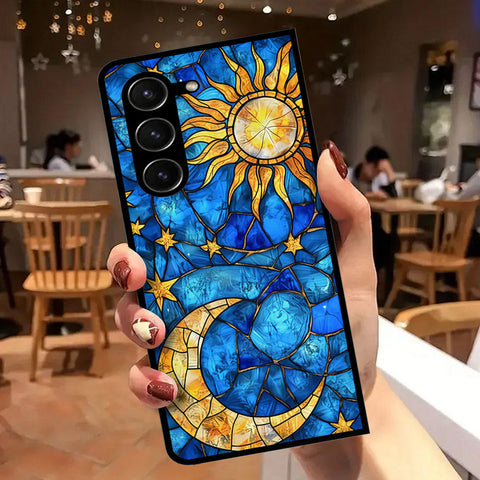 Samsung Galaxy Z Fold 5 5G Cover - Celestial Starry Universe Series - HQ Premium Shine Durable Shatterproof Case
