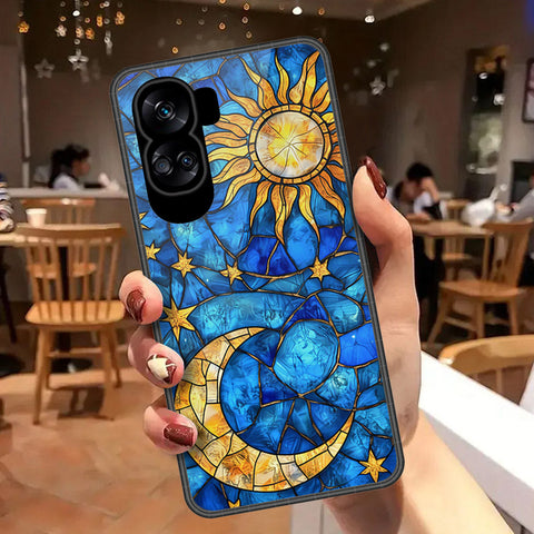 Honor 90 Lite Cover - Celestial Starry Universe Series - HQ Premium Shine Durable Shatterproof Case