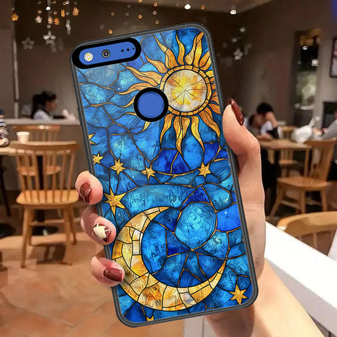 Google Pixel XL Cover - Celestial Starry Universe Series - HQ Premium Shine Durable Shatterproof Case
