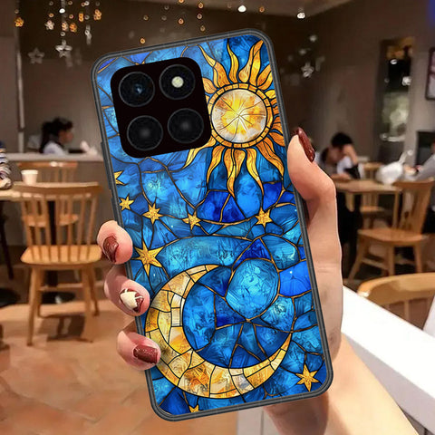 Honor X6a Cover - Celestial Starry Universe Series - HQ Premium Shine Durable Shatterproof Case