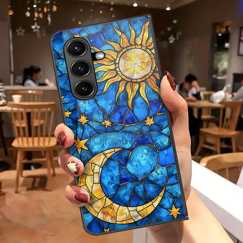 Samsung Galaxy Z Fold 8 Cover - Celestial Starry Universe Series - HQ Premium Shine Durable Shatterproof Case