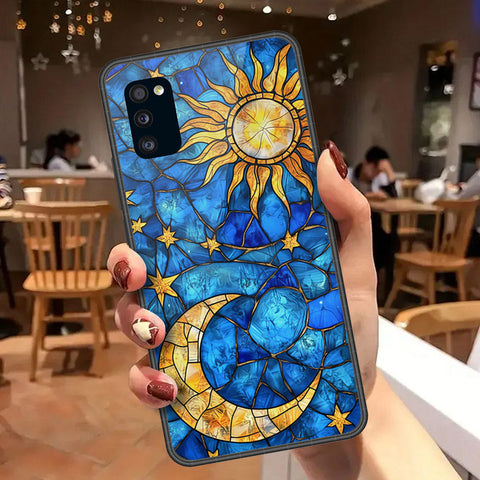Samsung Galaxy A41 Cover - Celestial Starry Universe Series - HQ Premium Shine Durable Shatterproof Case