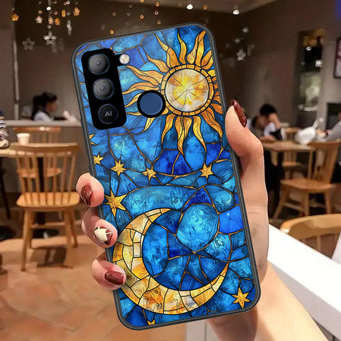 Tecno Pop 5 Pro Cover - Celestial Starry Universe Series - HQ Premium Shine Durable Shatterproof Case