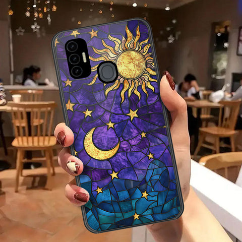 Tecno Spark 7T Cover - Celestial Starry Universe Series - HQ Premium Shine Durable Shatterproof Case