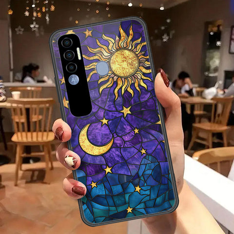 Tecno Spark 7 Pro Cover - Celestial Starry Universe Series - HQ Premium Shine Durable Shatterproof Case