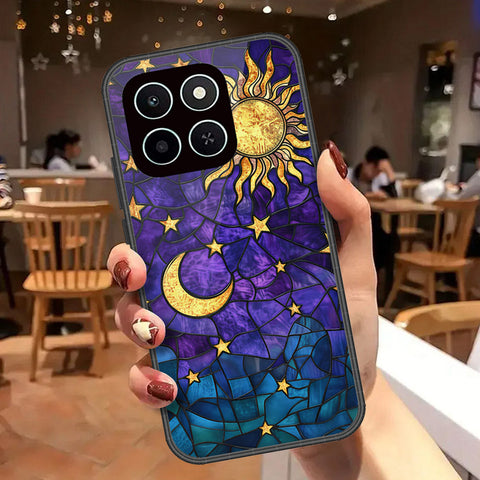 Honor X6c Cover - Celestial Starry Universe Series - HQ Premium Shine Durable Shatterproof Case
