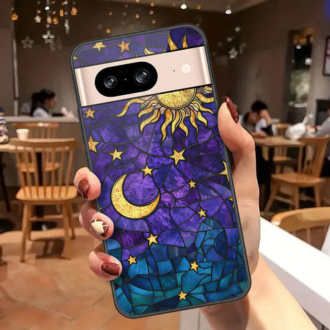 Google Pixel 8 Cover - Celestial Starry Universe Series - HQ Premium Shine Durable Shatterproof Case