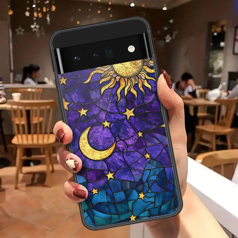 Google Pixel 6 Pro Cover - Celestial Starry Universe Series - HQ Premium Shine Durable Shatterproof Case