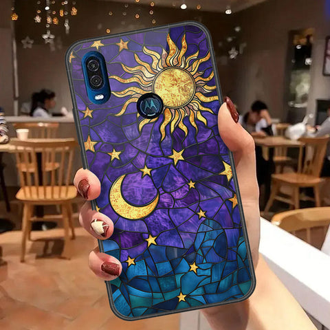 Motorola P40 Cover - Celestial Starry Universe Series - HQ Premium Shine Durable Shatterproof Case