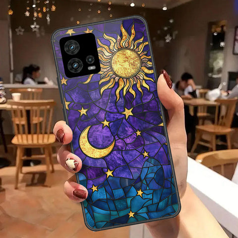 Motorola Moto G72 Cover - Celestial Starry Universe Series - HQ Premium Shine Durable Shatterproof Case