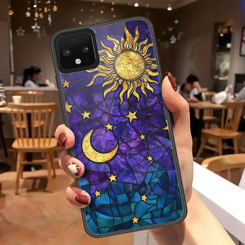 Google Pixel 4 XL Cover - Celestial Starry Universe Series - HQ Premium Shine Durable Shatterproof Case