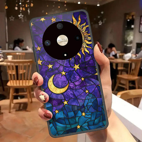 Honor X9a Cover - Celestial Starry Universe Series - HQ Premium Shine Durable Shatterproof Case