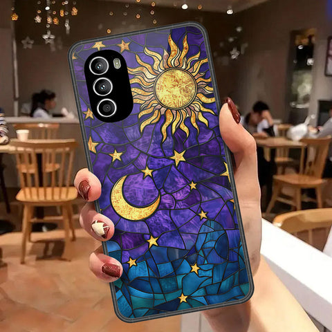 Motorola Moto G82 Cover - Celestial Starry Universe Series - HQ Premium Shine Durable Shatterproof Case
