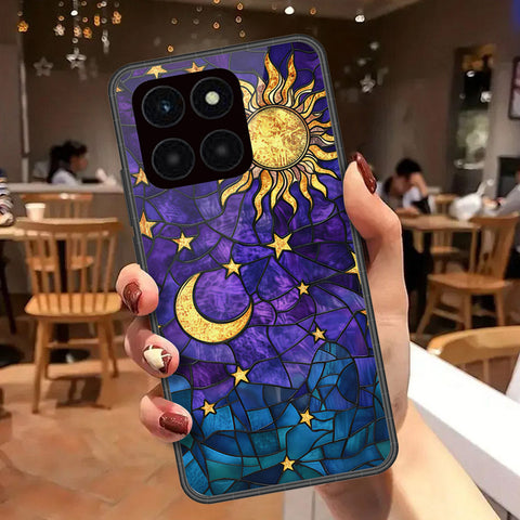 Honor X6a Cover - Celestial Starry Universe Series - HQ Premium Shine Durable Shatterproof Case