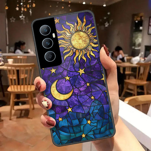 Realme C65 Cover - Celestial Starry Universe Series - HQ Premium Shine Durable Shatterproof Case