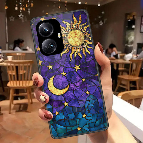 Realme 10 Pro Plus Cover - Celestial Starry Universe Series - HQ Premium Shine Durable Shatterproof Case