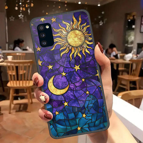 Samsung Galaxy A41 Cover - Celestial Starry Universe Series - HQ Premium Shine Durable Shatterproof Case