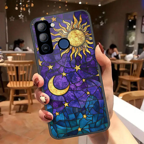 Tecno Pop 5 Pro Cover - Celestial Starry Universe Series - HQ Premium Shine Durable Shatterproof Case