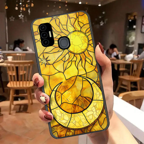 Tecno Spark 7 Cover - Celestial Starry Universe Series - HQ Premium Shine Durable Shatterproof Case