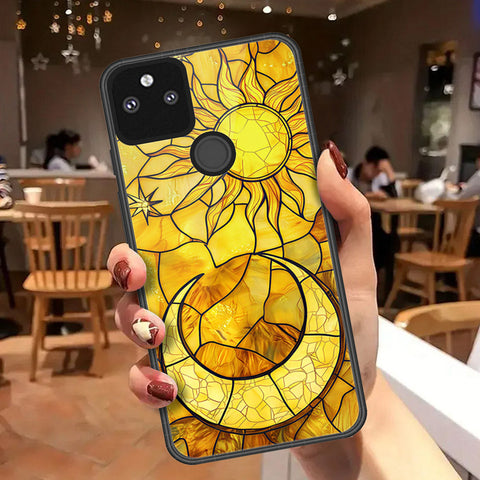 Google Pixel 5a 5G Cover - Celestial Starry Universe Series - HQ Premium Shine Durable Shatterproof Case
