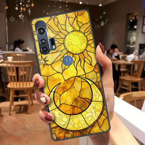 Motorola Edge Plus 2020 Cover - Celestial Starry Universe Series - HQ Premium Shine Durable Shatterproof Case