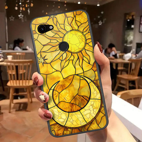 Google Pixel 3a Cover - Celestial Starry Universe Series - HQ Premium Shine Durable Shatterproof Case