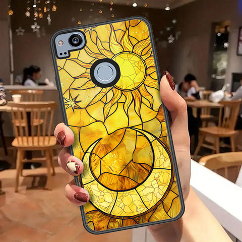 Google Pixel 2 Cover - Celestial Starry Universe Series - HQ Premium Shine Durable Shatterproof Case