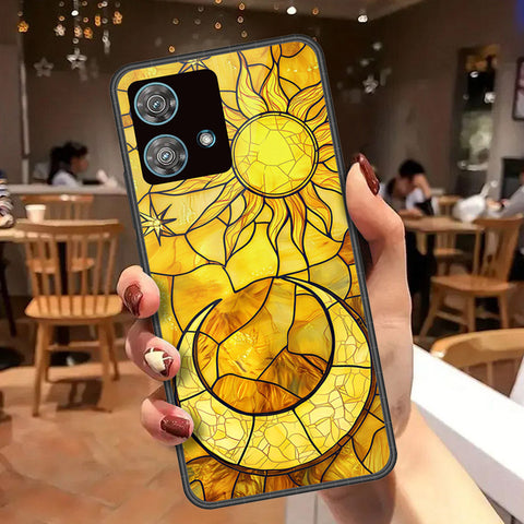 Motorola Edge 40 Neo Cover - Celestial Starry Universe Series - HQ Premium Shine Durable Shatterproof Case