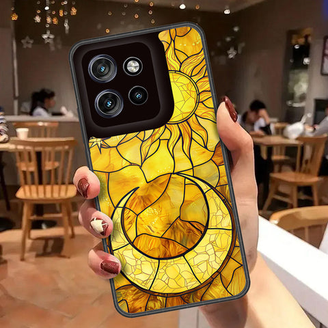 Motorola Edge 50 Neo Cover - Celestial Starry Universe Series - HQ Premium Shine Durable Shatterproof Case