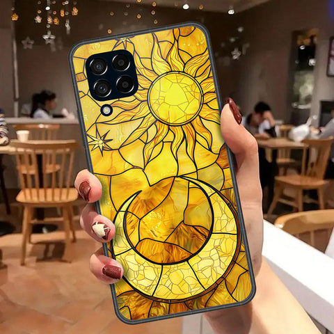 Samsung Galaxy F12 Cover - Celestial Starry Universe Series - HQ Premium Shine Durable Shatterproof Case