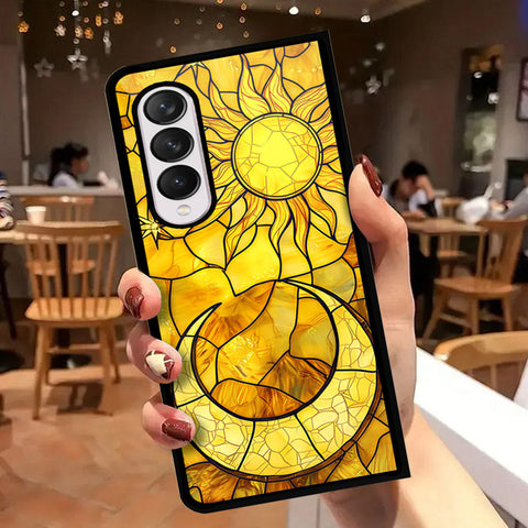 Samsung Galaxy Z Fold 4 5G Cover - Celestial Starry Universe Series - HQ Premium Shine Durable Shatterproof Case