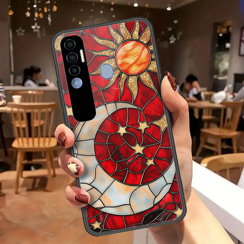 Tecno Spark 7 Pro Cover - Celestial Starry Universe Series - HQ Premium Shine Durable Shatterproof Case