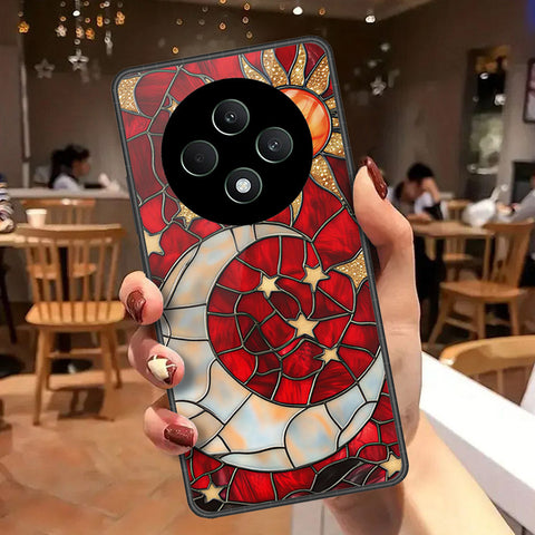 Oppo Reno 12F 4G Cover - Celestial Starry Universe Series - HQ Premium Shine Durable Shatterproof Case