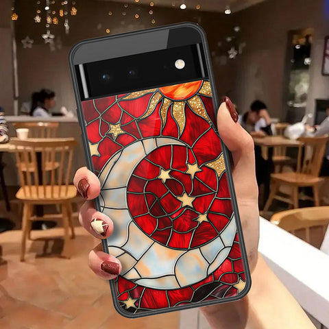 Google Pixel 6 Cover - Celestial Starry Universe Series - HQ Premium Shine Durable Shatterproof Case