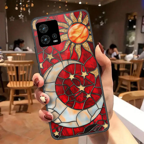 Motorola Moto G72 Cover - Celestial Starry Universe Series - HQ Premium Shine Durable Shatterproof Case