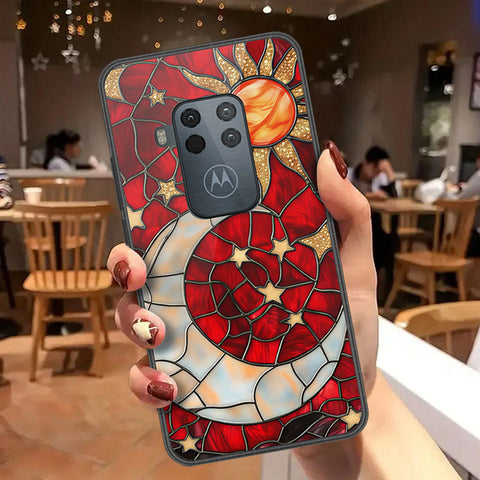 Motorola One Zoom Cover - Celestial Starry Universe Series - HQ Premium Shine Durable Shatterproof Case