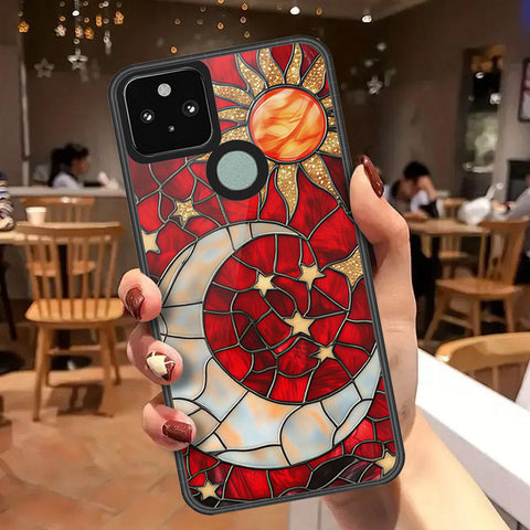 Google Pixel 5 XL Cover - Celestial Starry Universe Series - HQ Premium Shine Durable Shatterproof Case