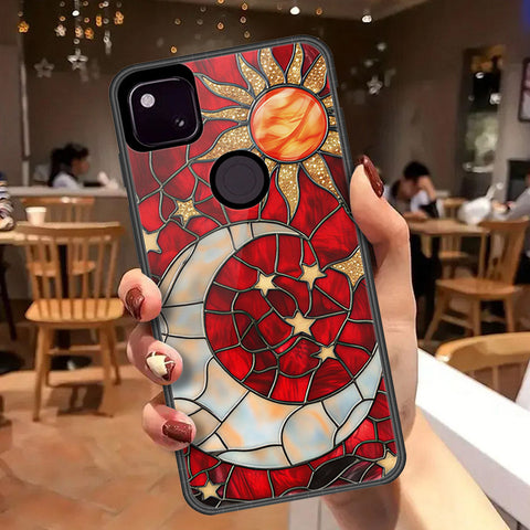 Google Pixel 4a 4G Cover - Celestial Starry Universe Series - HQ Premium Shine Durable Shatterproof Case