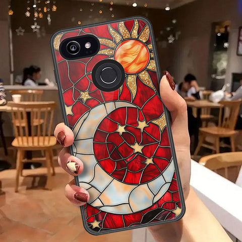 Google Pixel 3 XL Cover - Celestial Starry Universe Series - HQ Premium Shine Durable Shatterproof Case