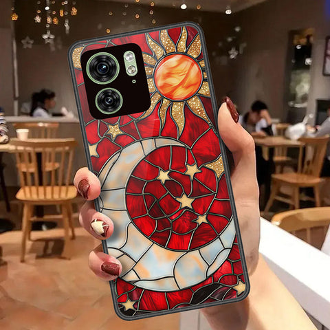 Motorola Edge 40 Cover - Celestial Starry Universe Series - HQ Premium Shine Durable Shatterproof Case