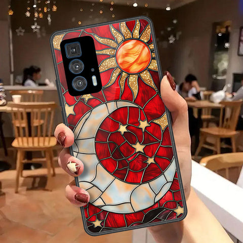 Motorola Edge 20 Pro Cover - Celestial Starry Universe Series - HQ Premium Shine Durable Shatterproof Case
