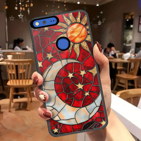 Google Pixel XL Cover - Celestial Starry Universe Series - HQ Premium Shine Durable Shatterproof Case