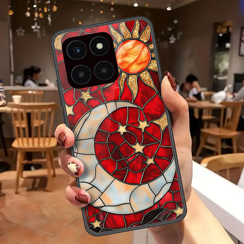 Honor X6a Cover - Celestial Starry Universe Series - HQ Premium Shine Durable Shatterproof Case