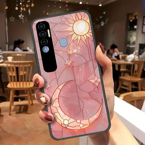 Tecno Spark 7 Pro Cover - Celestial Starry Universe Series - HQ Premium Shine Durable Shatterproof Case