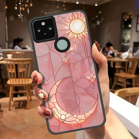 Google Pixel 5 Cover - Celestial Starry Universe Series - HQ Premium Shine Durable Shatterproof Case